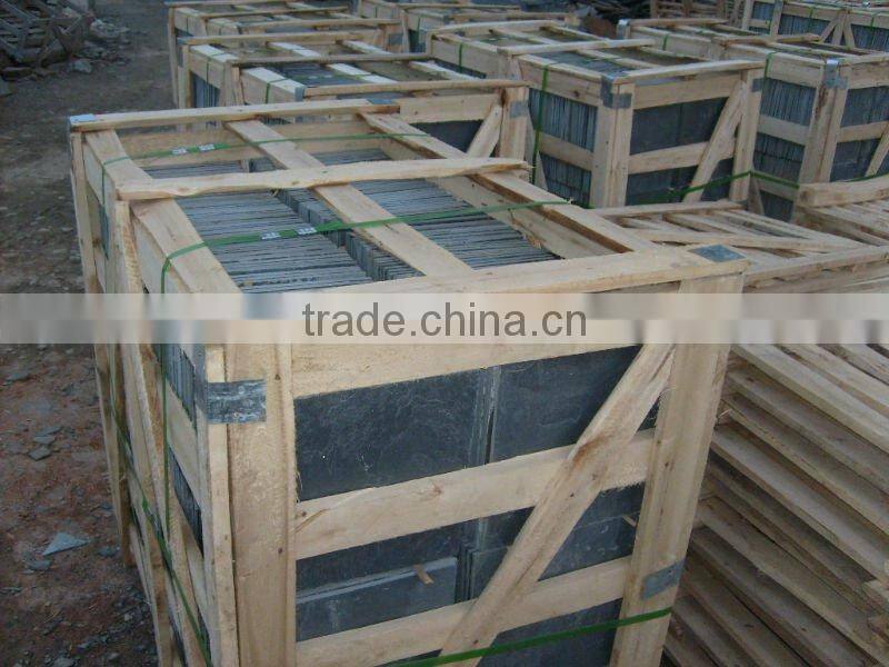Grey stone raw slate