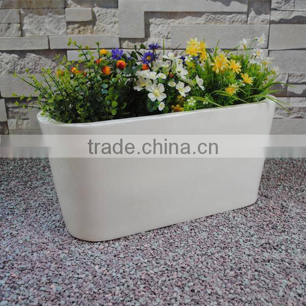 Alcony Modern Fiberglass Mini Alcony Flower Boxes