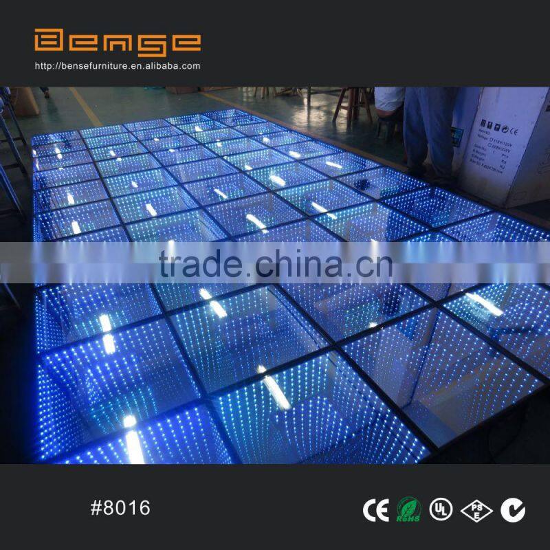 Newest Popular Design 3D LED RGBW Dance Floor 2015