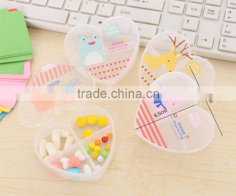Q1097 Creative home fashion plastic pill box