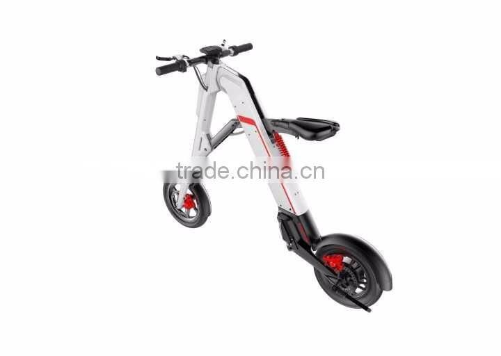 Folding Electric Bicycle, Adult Mini Electro Bike, Lithium Battery Foldable E-bicycle, Smart Folding Mobility Electric Bicycle