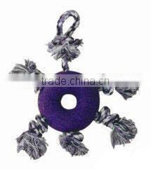 cute design chewing cotton pet toy