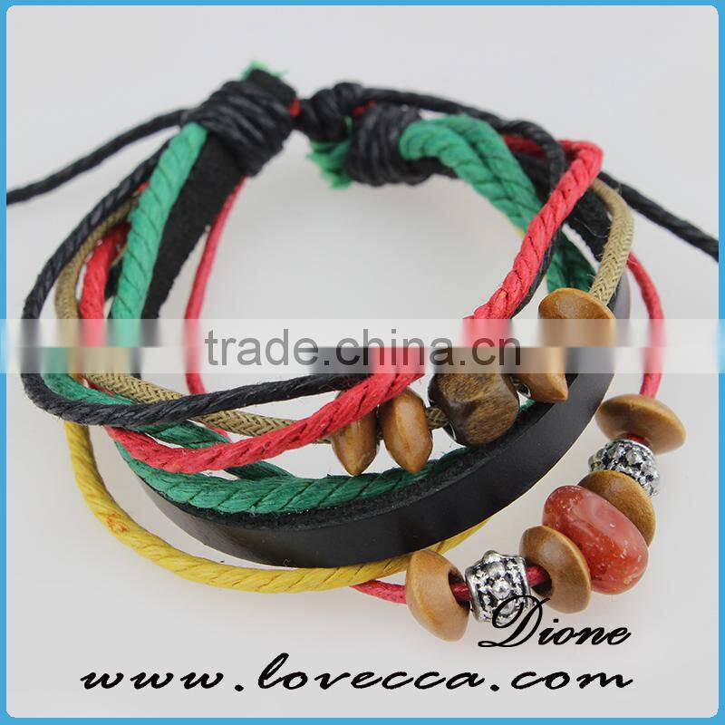 New Arrival Adjustable Creative Personalized suede leather bracelet