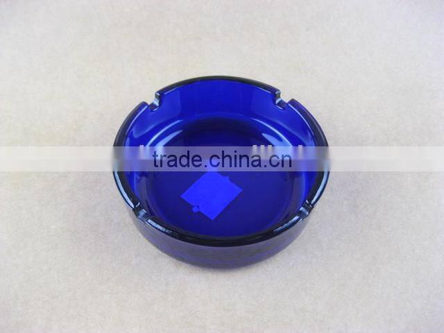 TRANSPARENT GLASS ASHTRAY