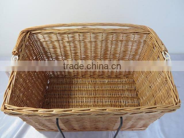 Wicker bicycle basket bicycle front basket bicycle basket