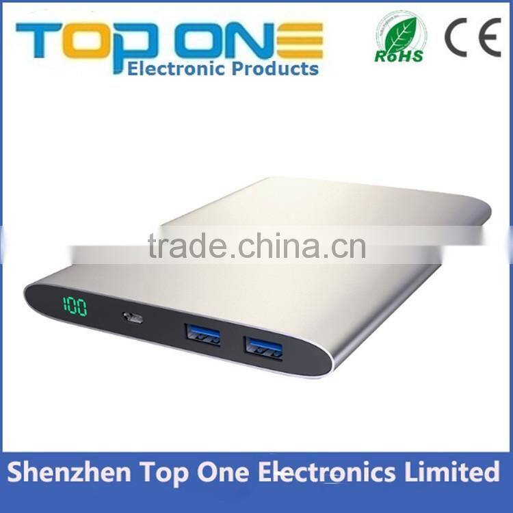 New arrival best selling portable slim power bank charger for mobile phones