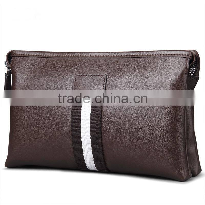 Fashion Black Travel Hand Bags Wholesale Popular Genuine Leather Handbags