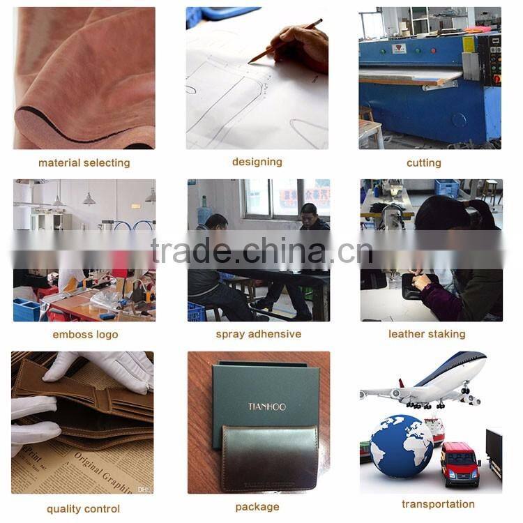 Mens Leather Travel Wallet Passport Holder Document Ticket ID Case