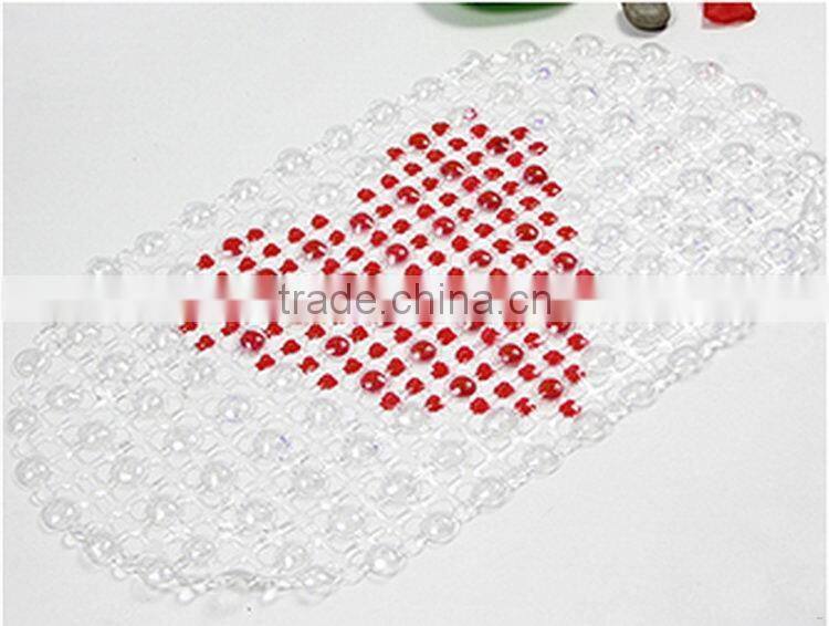 2016 hot sale any thickness little foot printed pvc coil bath mat
