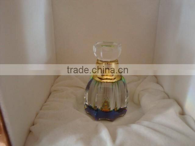 nice new k9 crystal diamond facet glass perfume bottle