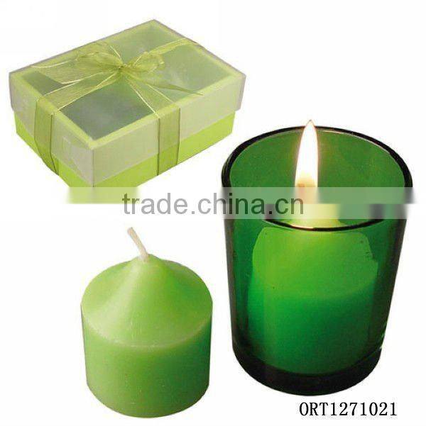 High quality different size pineapple shape candle glass holder