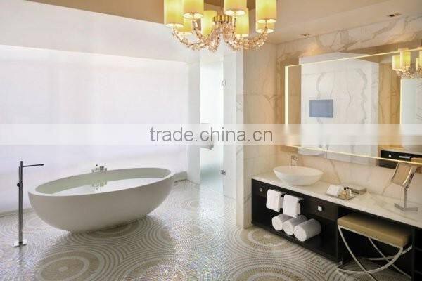 home decoration luxury hotel white marble stone baths stone bathtub