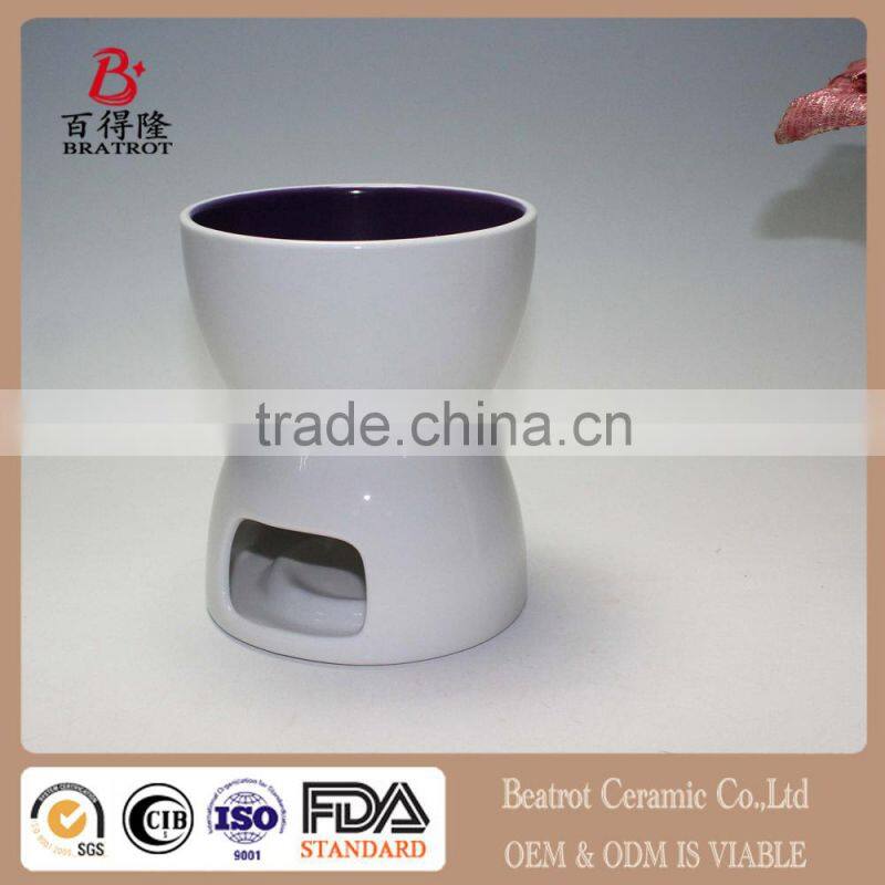 chocolate cheese hotpot, porcelain pot,ceramic pot