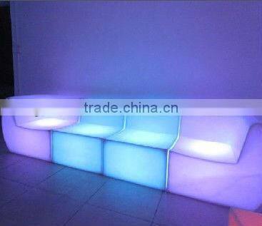 modern light sofa/led bar sofa furniture