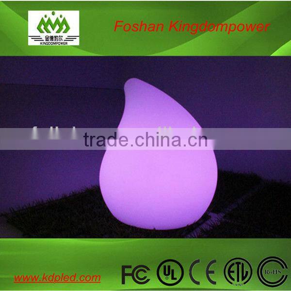 Colorful decorative rechargable led water-drop light