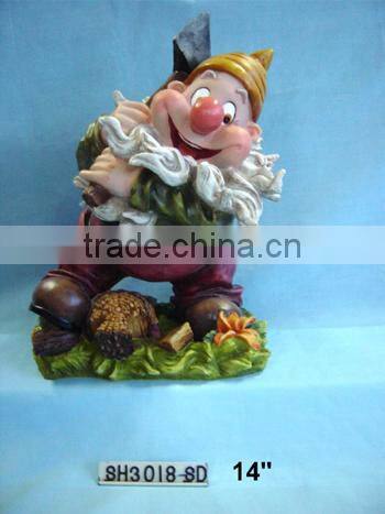 Newest Resin Garden Gnome Garden Dwarfs Statues Resin Crafts