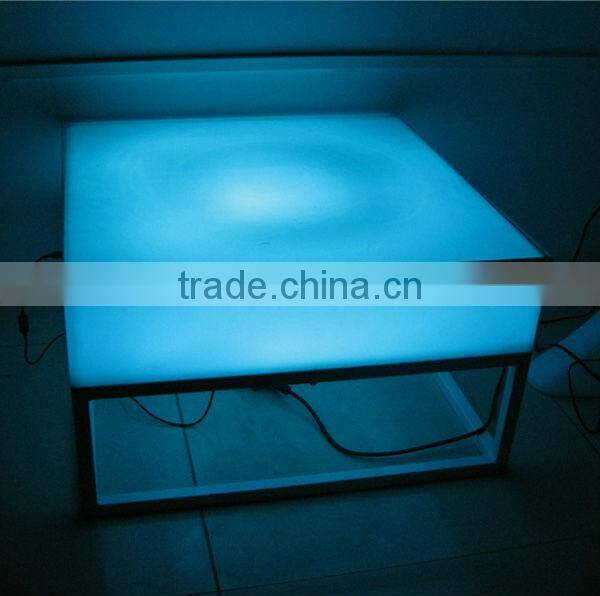rechargeable outdoor led furniture/led table/led outdoor furniture