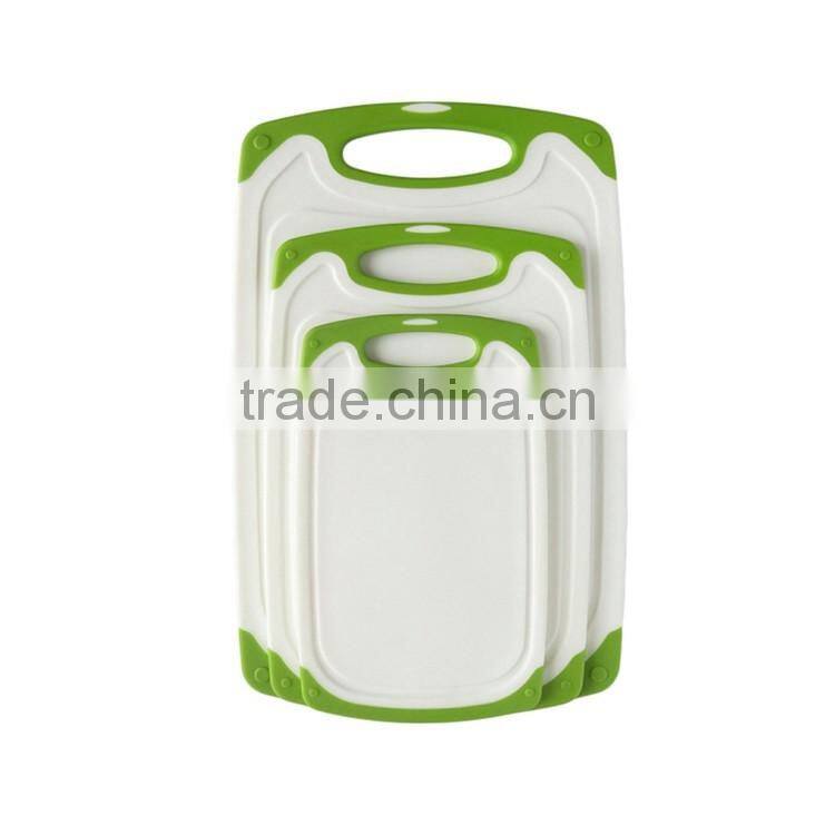 2016 hot sell plastic chopping block cutting board set chopping board online shipping