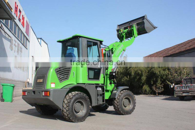 2015 hot small Rops wheel loader zl16 with CE