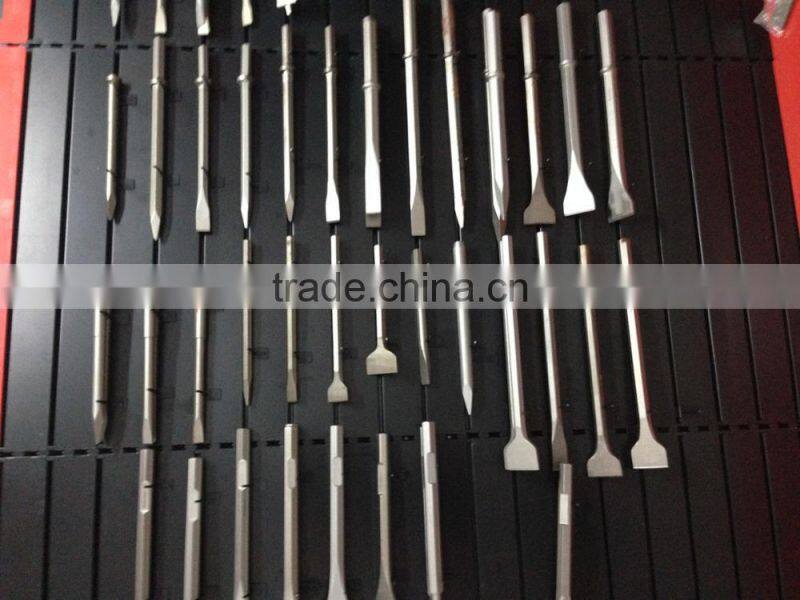 Sand-blast SDS MAX 40Cr material msonry stone wide wooden/wood caving chisel tool