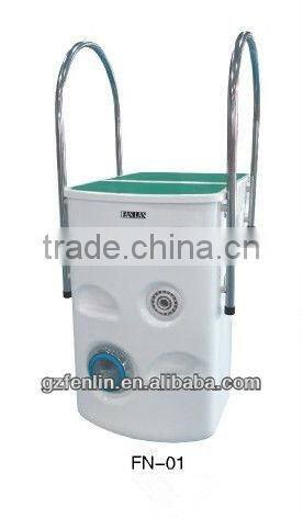 Wall mounting pipeless swimming pool filter