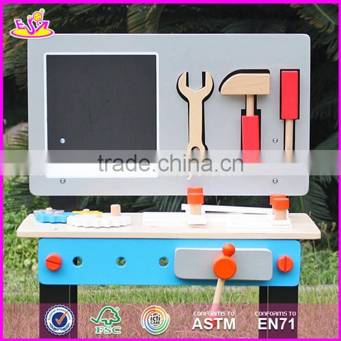2017 Top fashion preschool toy kids wooden play workbench W03D070