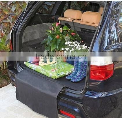 2016 new UK design big size waterproof suitful fit car boot cover for dog Car Boot Liner mat protector with Bumper Flap