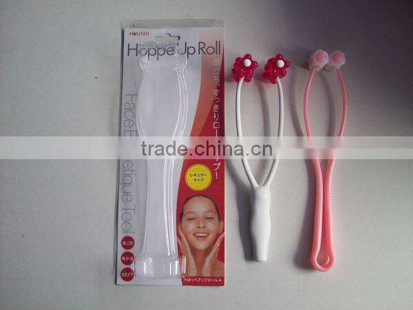 plastic face massager ,beauty facial massager