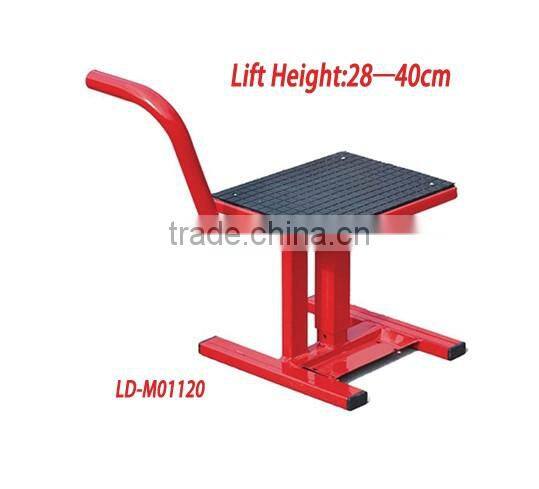 300LBS Adjustable Portable Motorcycle Motocross Dirt Bike Lift Jack Stand