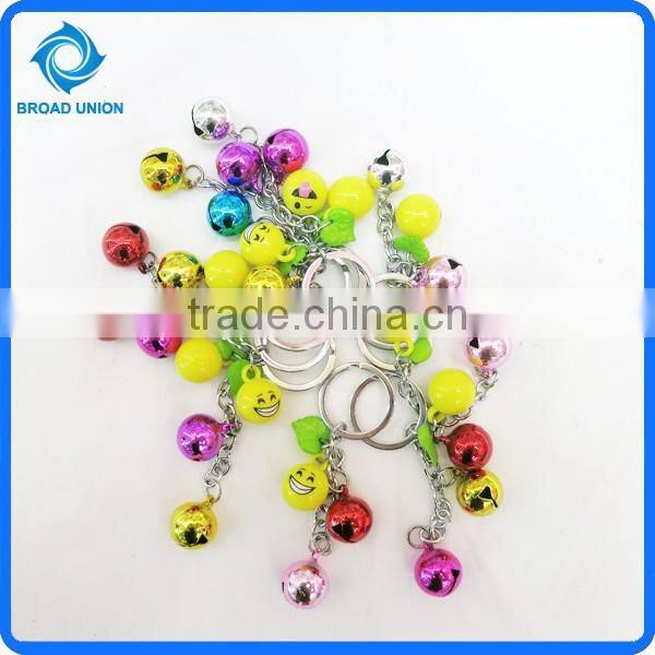 Bells And Smile Key Chain Beautiful Fashion Key Ring Keychain