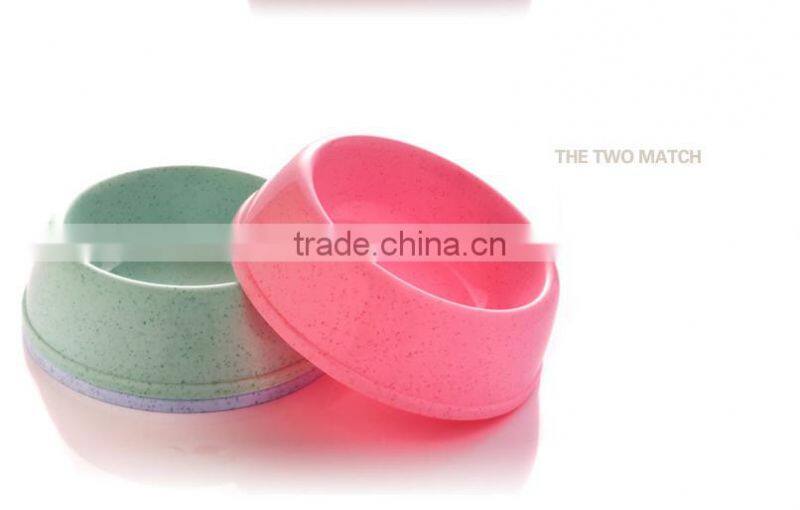 custom High quality PET Plastic disposable disposable dog food bowl