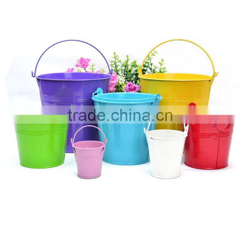 home decoration orange iron candle holder wedding