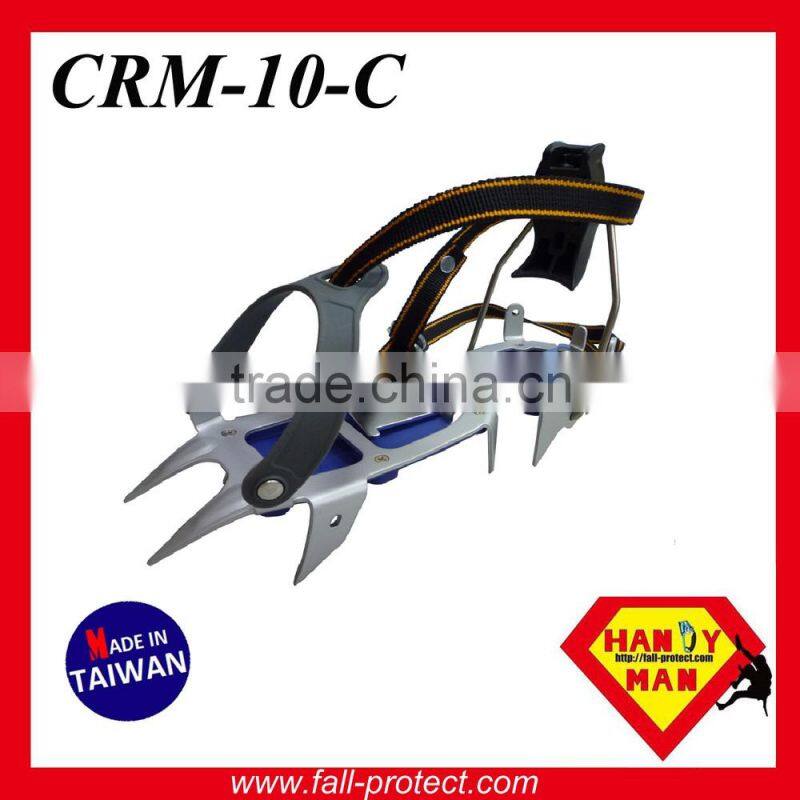 CRM-10-C 10 Points Steel Hybrid Ice Traction Crampons