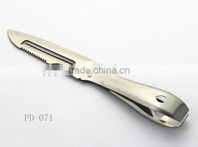 Pocket knife multi tool for travel,Stainless steel Multifunction knife PD-069