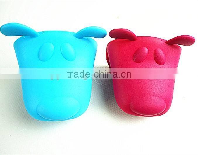 10106 dog head shape Silicone Heat Resistant Grilling BBQ Gloves for Cooking, Baking