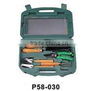7pcs german hand gardening tools set with plastic box
