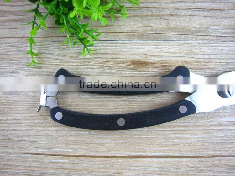 New 10" Kitchen Shears Stainless Steel Poultry Chicken Bone Serrated Scissors