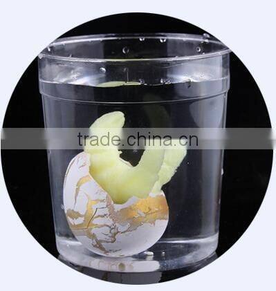 Hot ! Growing Animal Hatching Dinosaur Eggs Toy Fracture Water Eggs For Learning Educational Toy