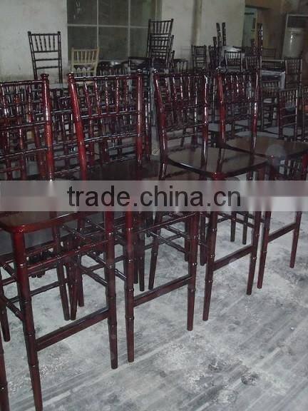 wooden Chiavari Tiffany High Bar stool Chair