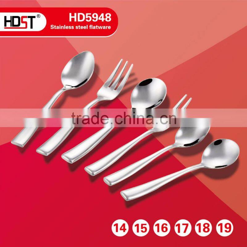 Food grade LFGB FDA 18/0 stainless steel flatware