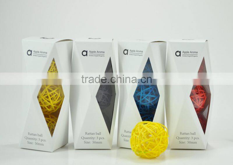 Fashion Fragrance Rattan Ball/ Scented Colorful Rattan Balls Wholesale