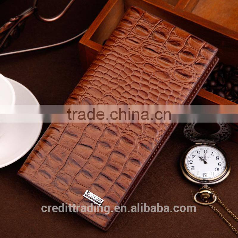 2015 new designs leather wallet