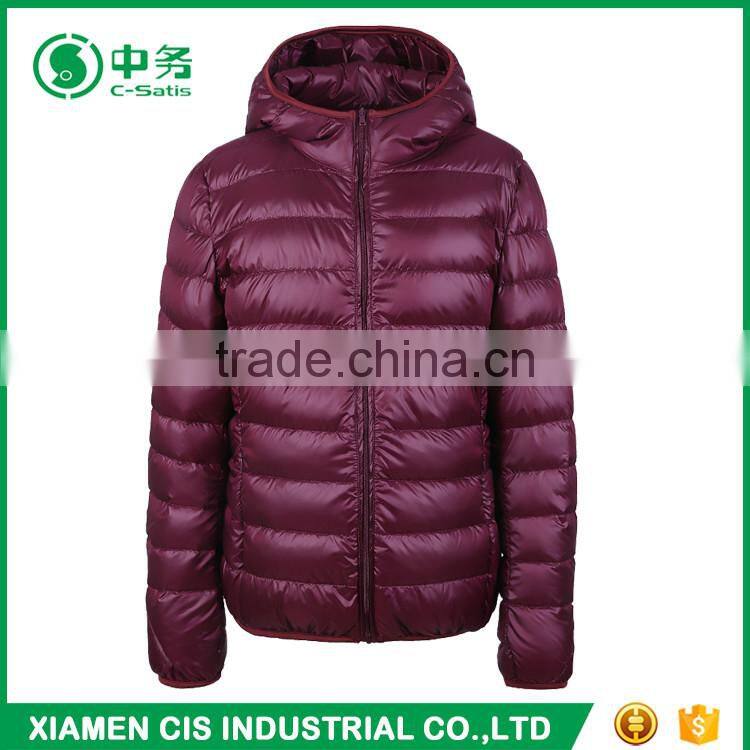 High Quality Ultralight Women Goose Down Jacket for Winters