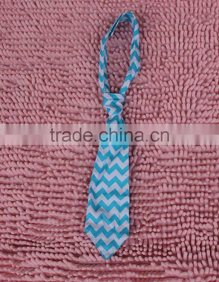 China manufacturer wholesale navy blue white boy chevron bow tie baby tie