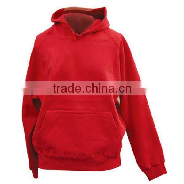 OEM Mens Plain Polyester Cotton Fleece Hoodie