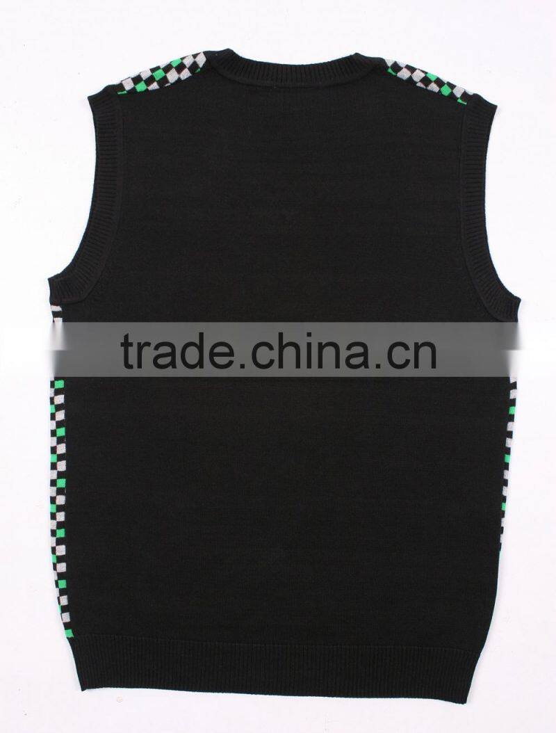 Green Mens Christmas Sweaters Vest