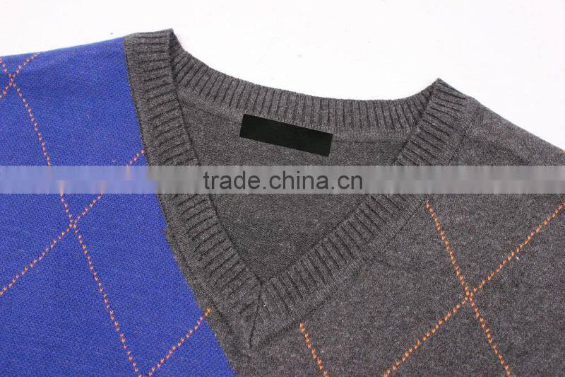 Loose Plain Pullover All Over Print Sweater