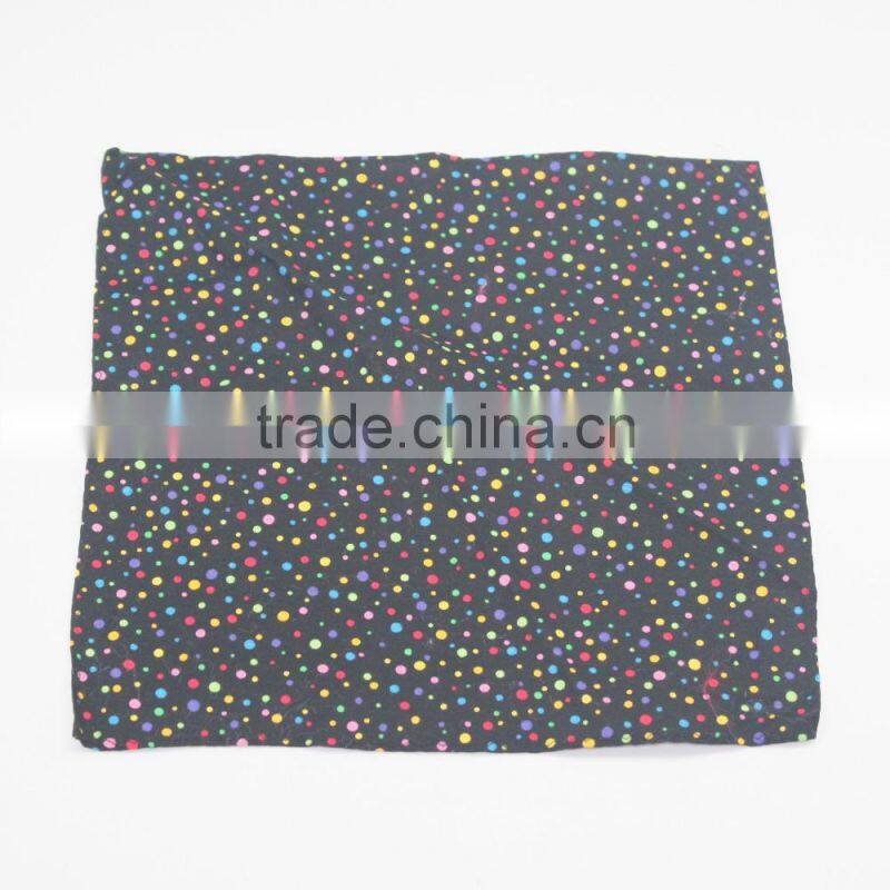 Hand Roll Hanky Made By 100% Cotton Fabric With Custom Printing Design