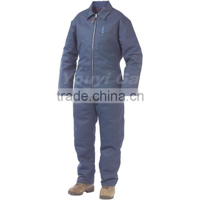hotsale FR twill navy blue insulated coveralls