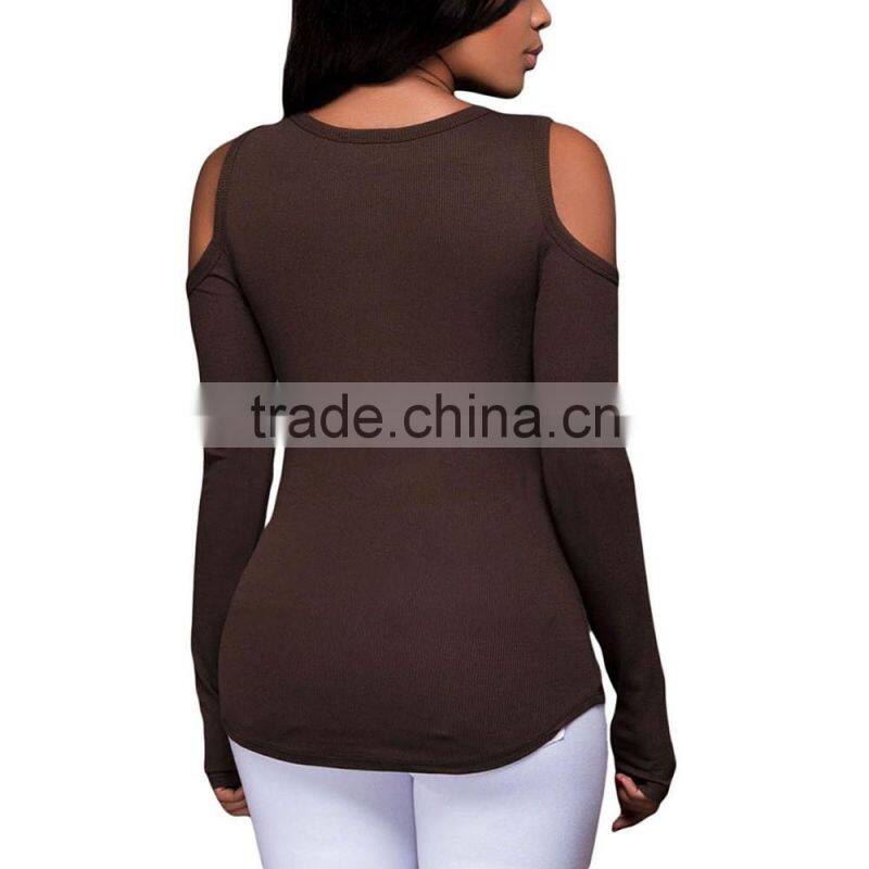 Wholesale Sexy Women Long Sleeve Bodysuit Blouse Top For Wholesale 2017